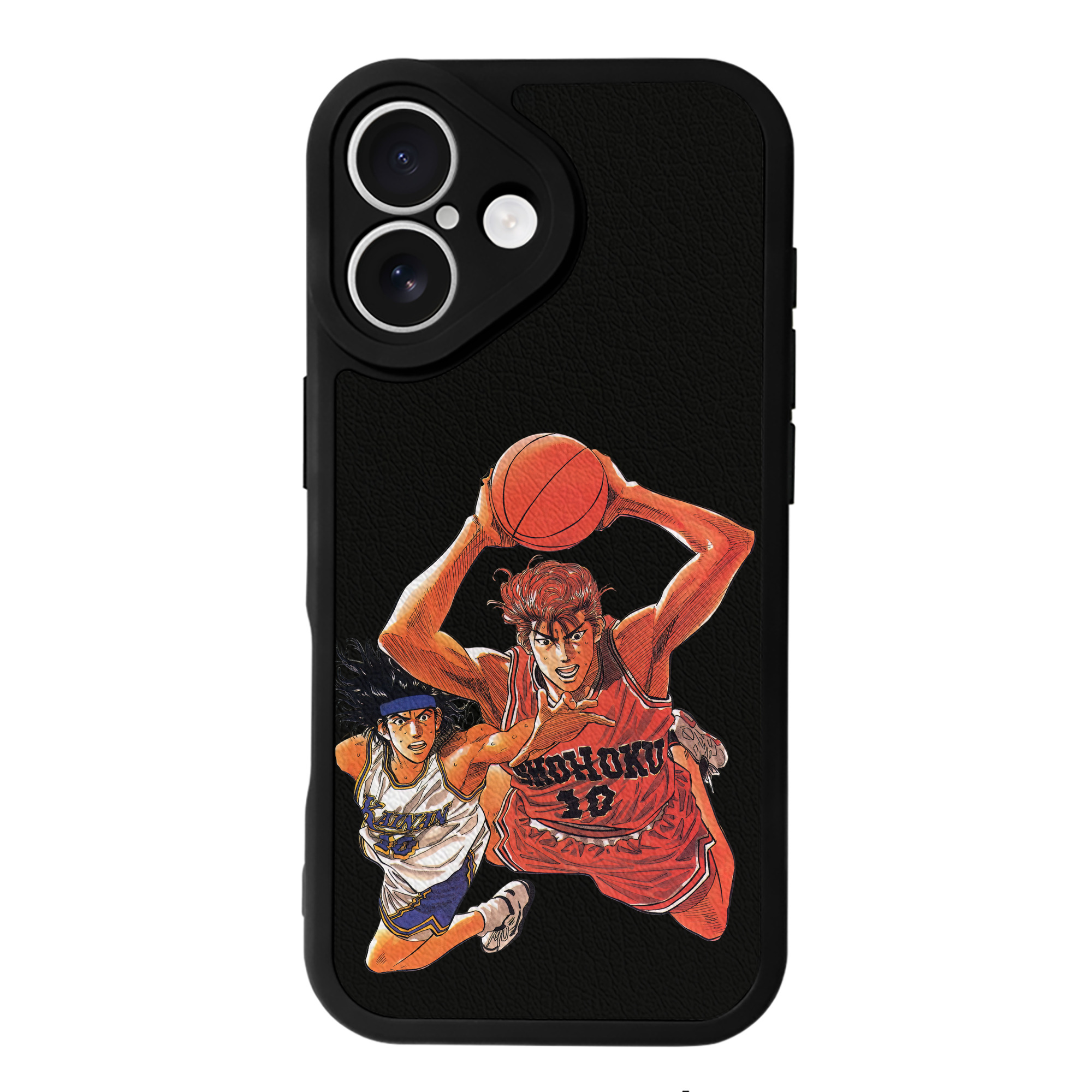 （画像用） SLAM DUNK／スラムダンク 【iPhone 16シリーズ対応】シリコンスマホケース（レザー調） 材質：シリコン